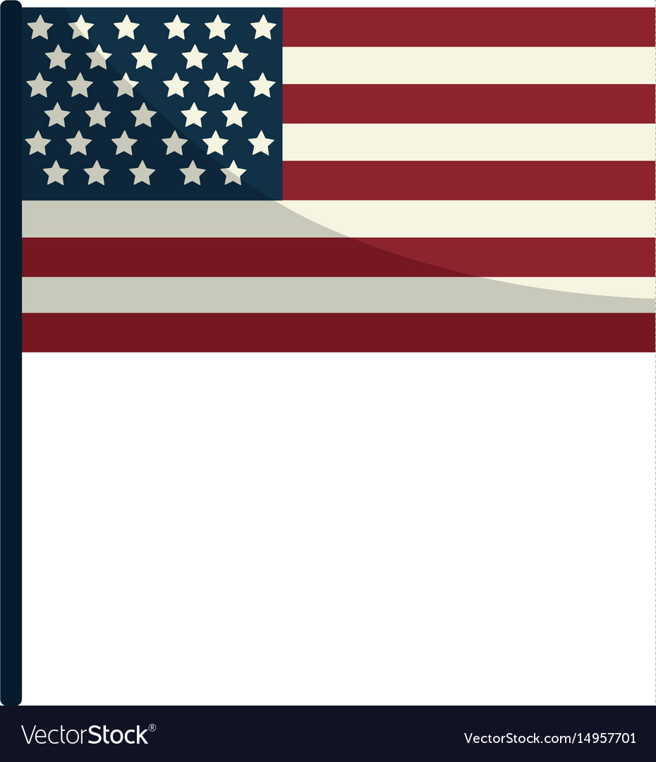 Usa flag to celebrate holiday patriotic