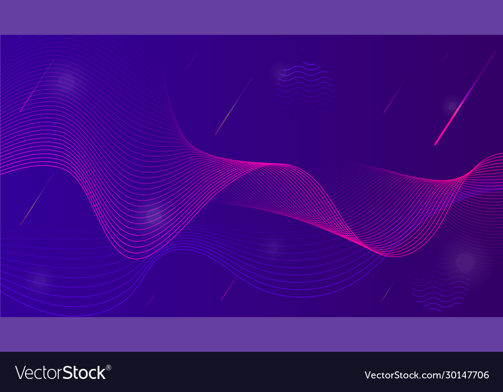 Abstract background with wavy lines Royalty Free Vector