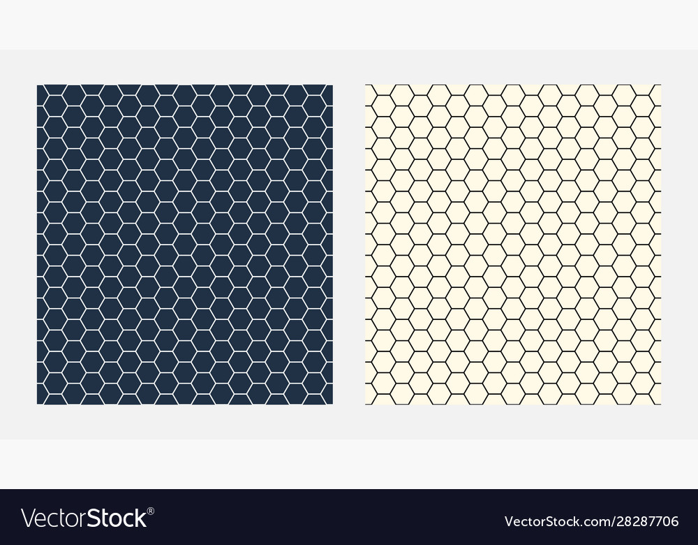Abstract geometry hexagon seamless pattern vector image Abstract geometry hexagon seamless pattern