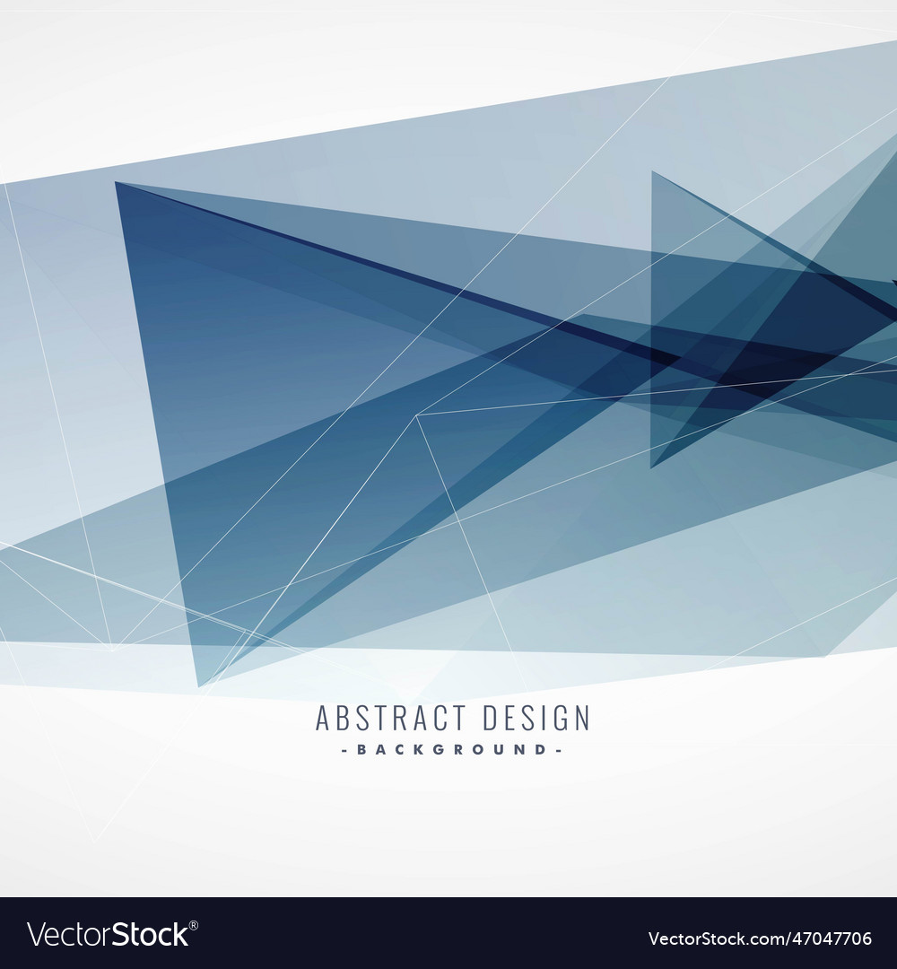 Abstract triangle background design