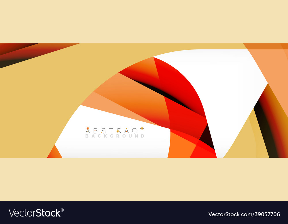Geometric abstract background - multicolored Vector Image Geometric abstract background - multicolored