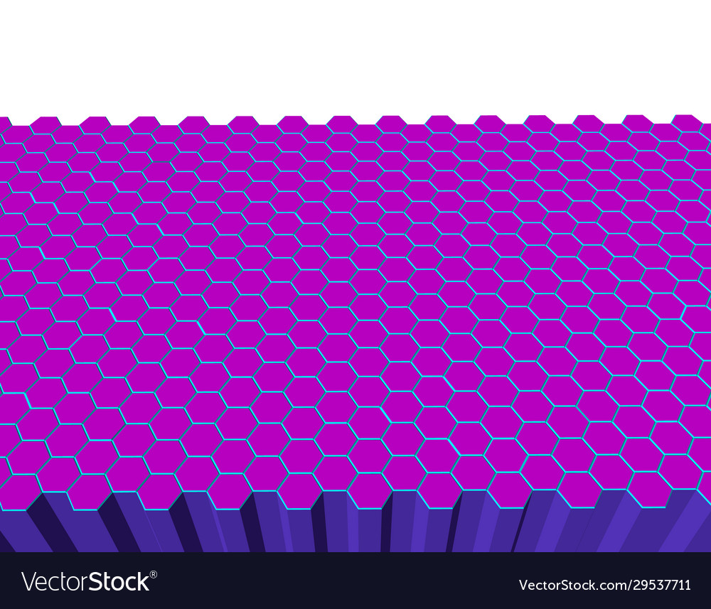 Abstract hexagonal background