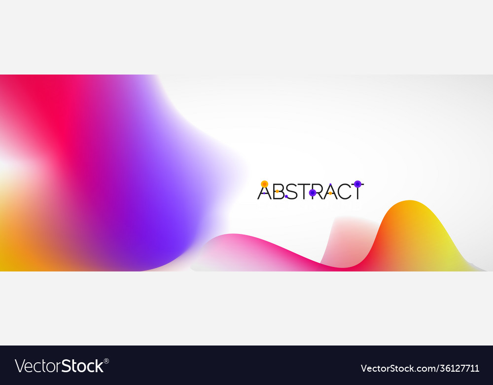 Fluid color gradient abstract background trendy