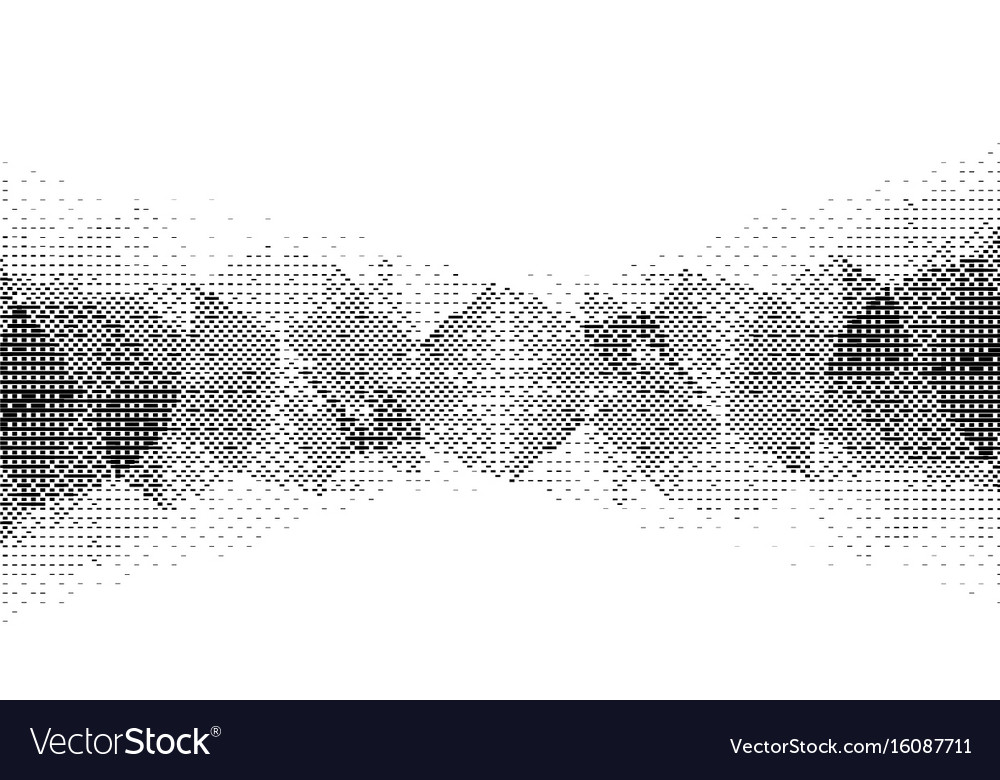 Monochrome particle pattern