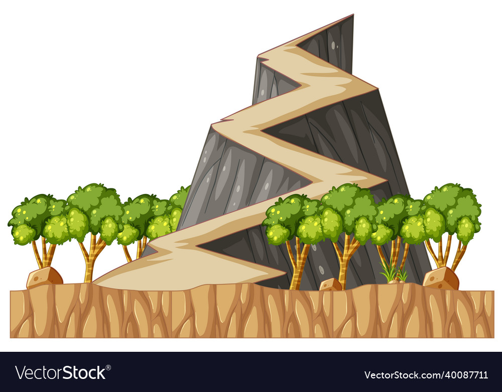 Platform game objects and elements vector image Platform game objects and elements