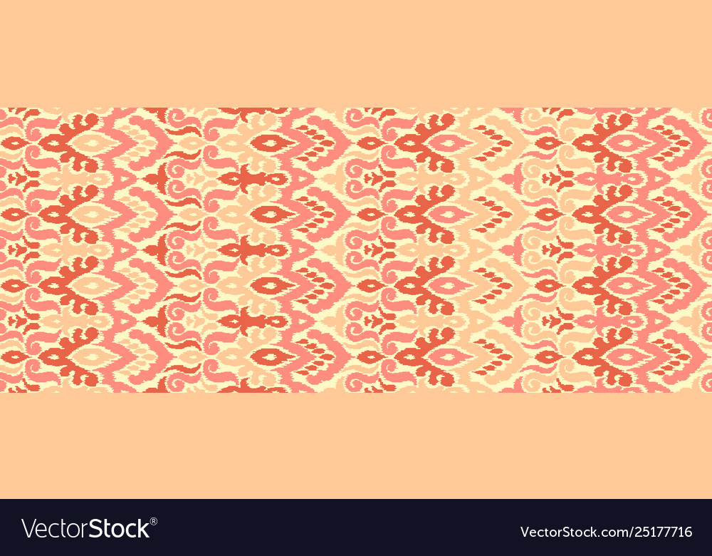 Abstract seamless pattern in ethnic style vector image Abstract seamless pattern in ethnic style