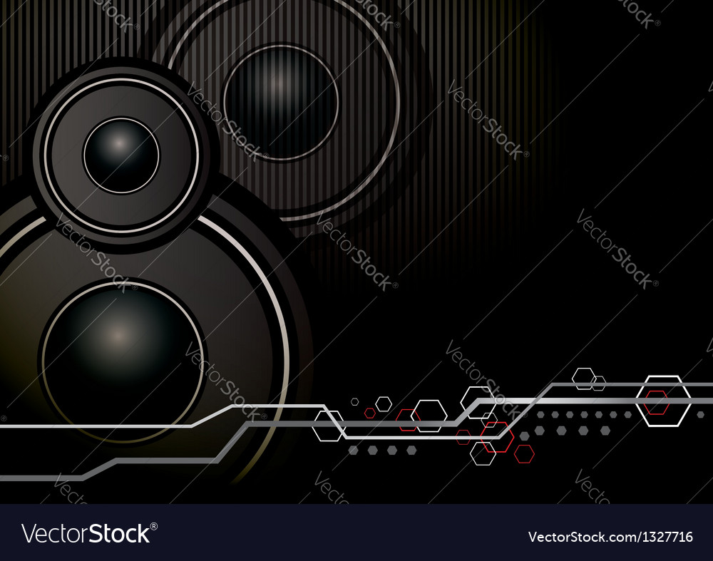 Music background design Royalty Free Vector Image