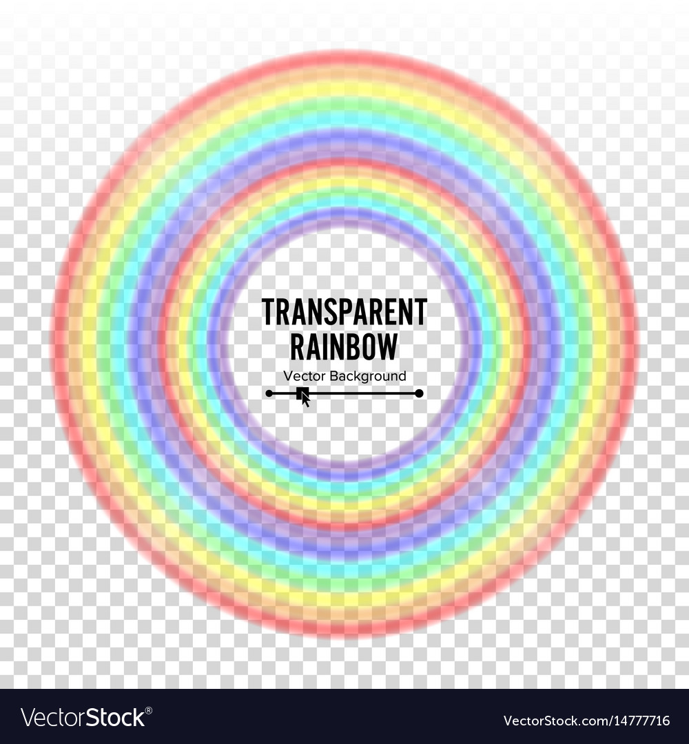 Rainbow circle element color spectrum