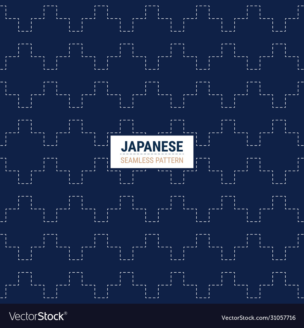 Traditional japanese seamless pattern