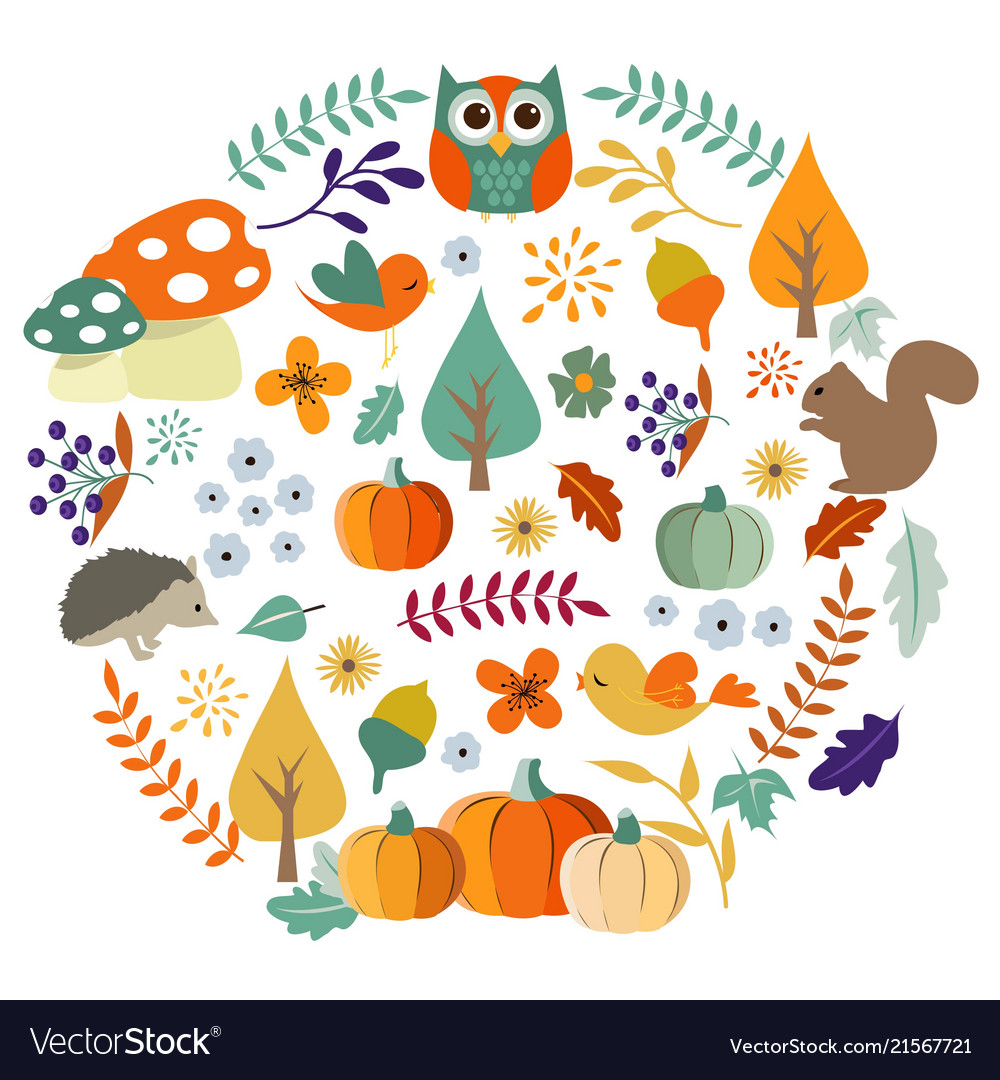 Autumn harvest and thanksgiving day poster design