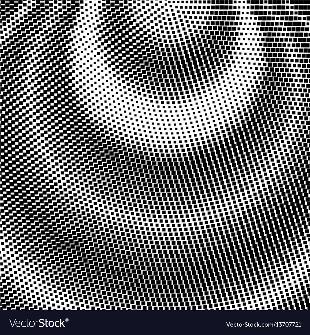Black abstract circle wave frame halftone dots vector image Black abstract circle wave frame halftone dots
