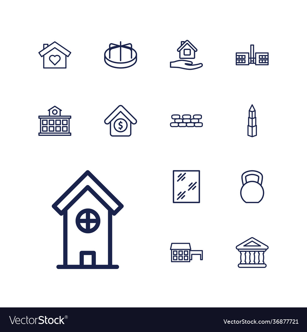Building icons