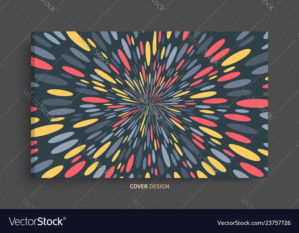 Chaotic particles in empty space disco background vector image Chaotic particles in empty space disco background