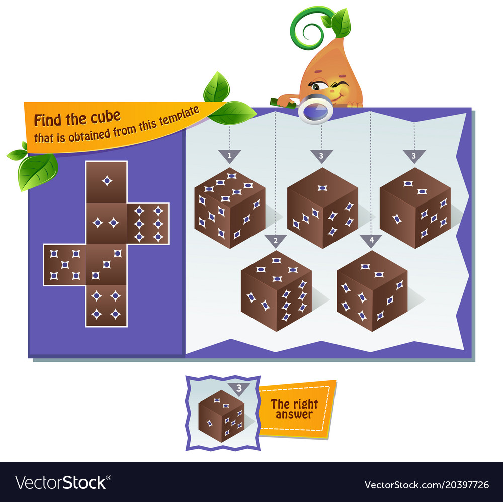 Cube of puzzle