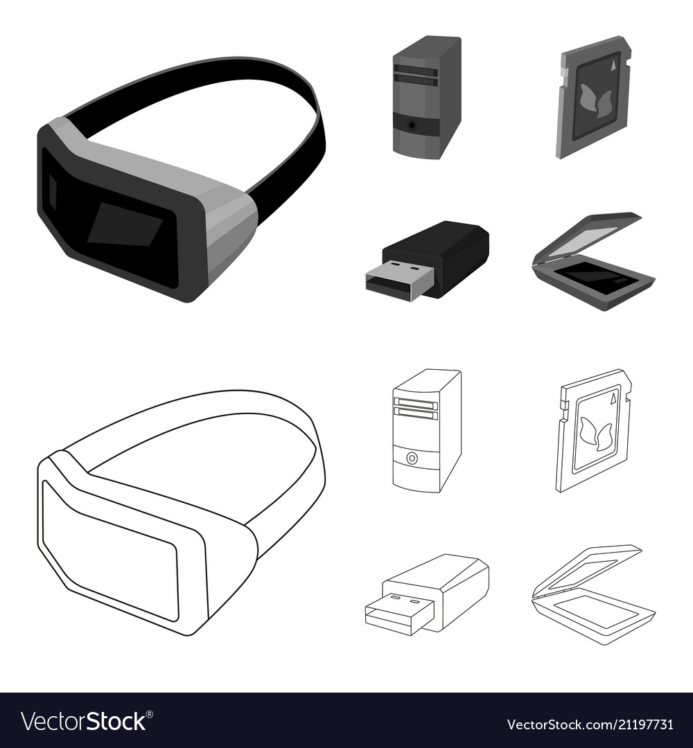 A system unit flash drive scanner and sd