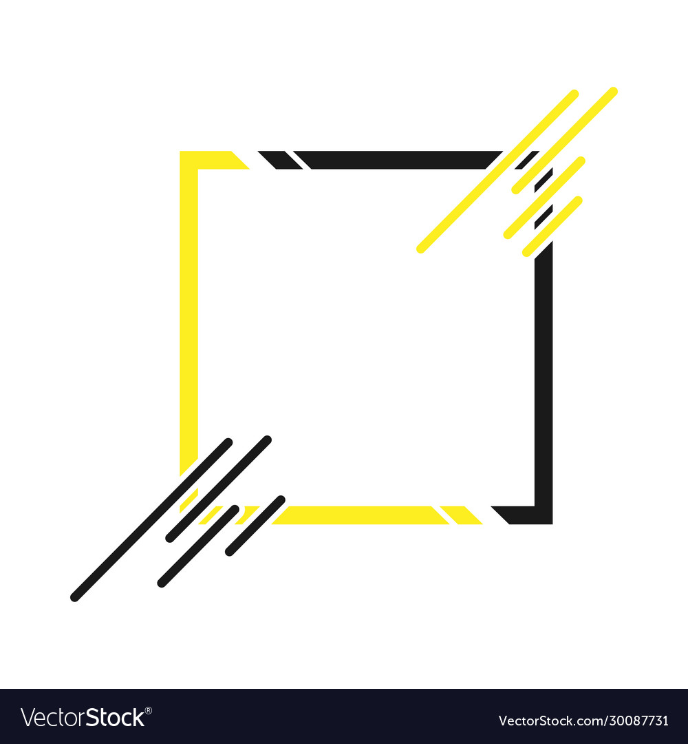 Abstract frame conditional border vector image Abstract frame conditional border