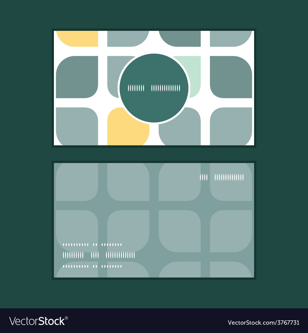 Abstract gray yellow rounded squares