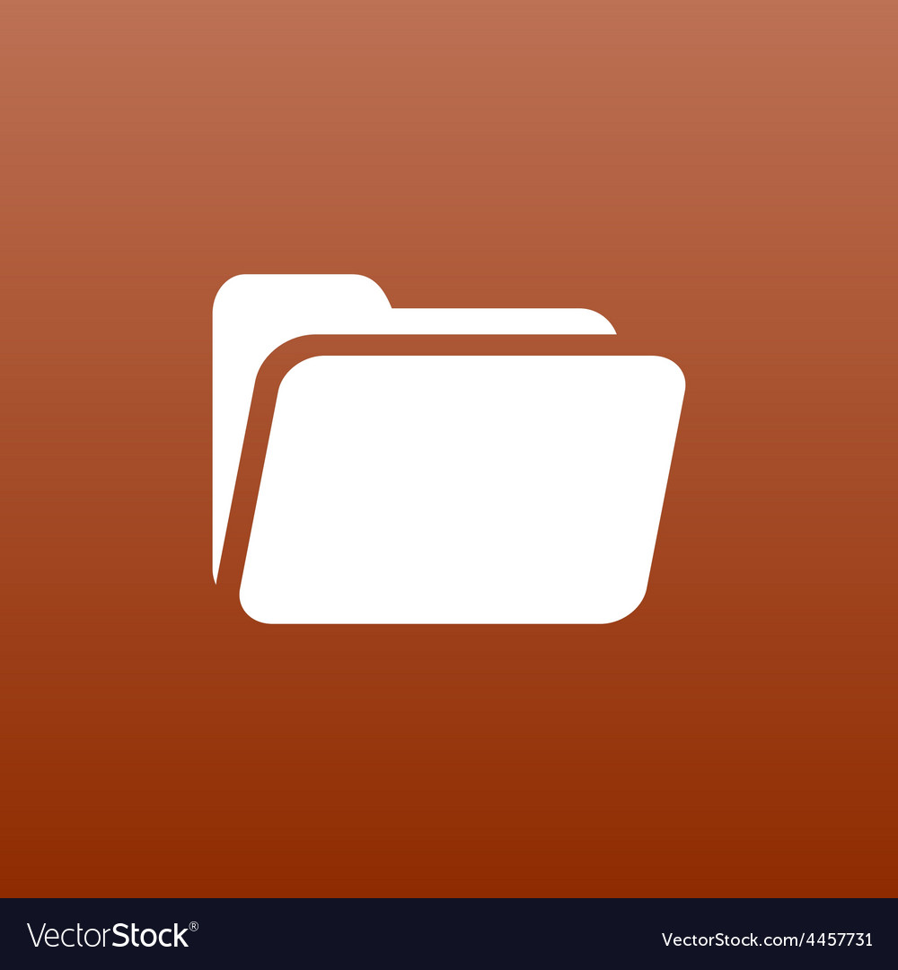 Circle icon folder binder isolated file document