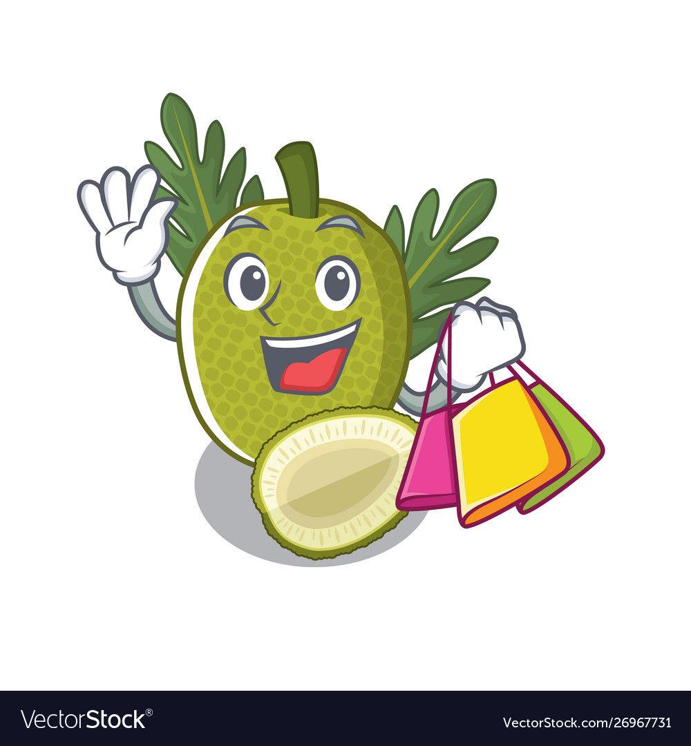 Shopping breadfruit with in character shape