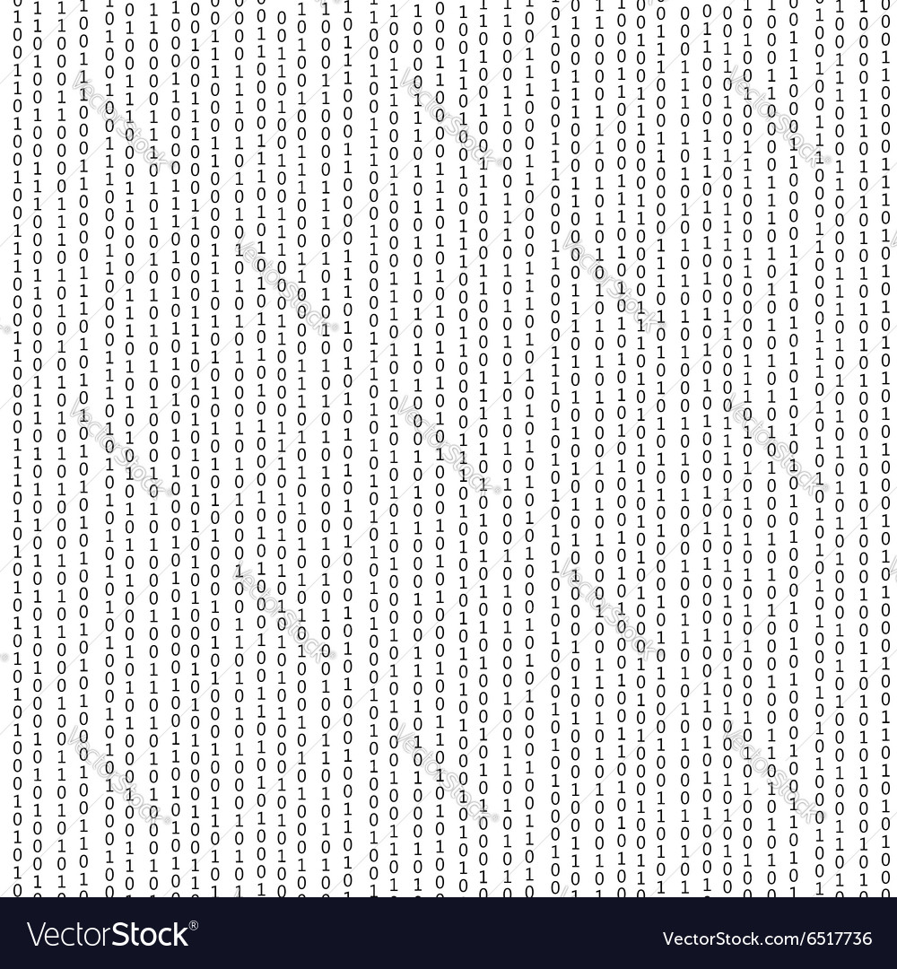 Binary Code Matrix Background