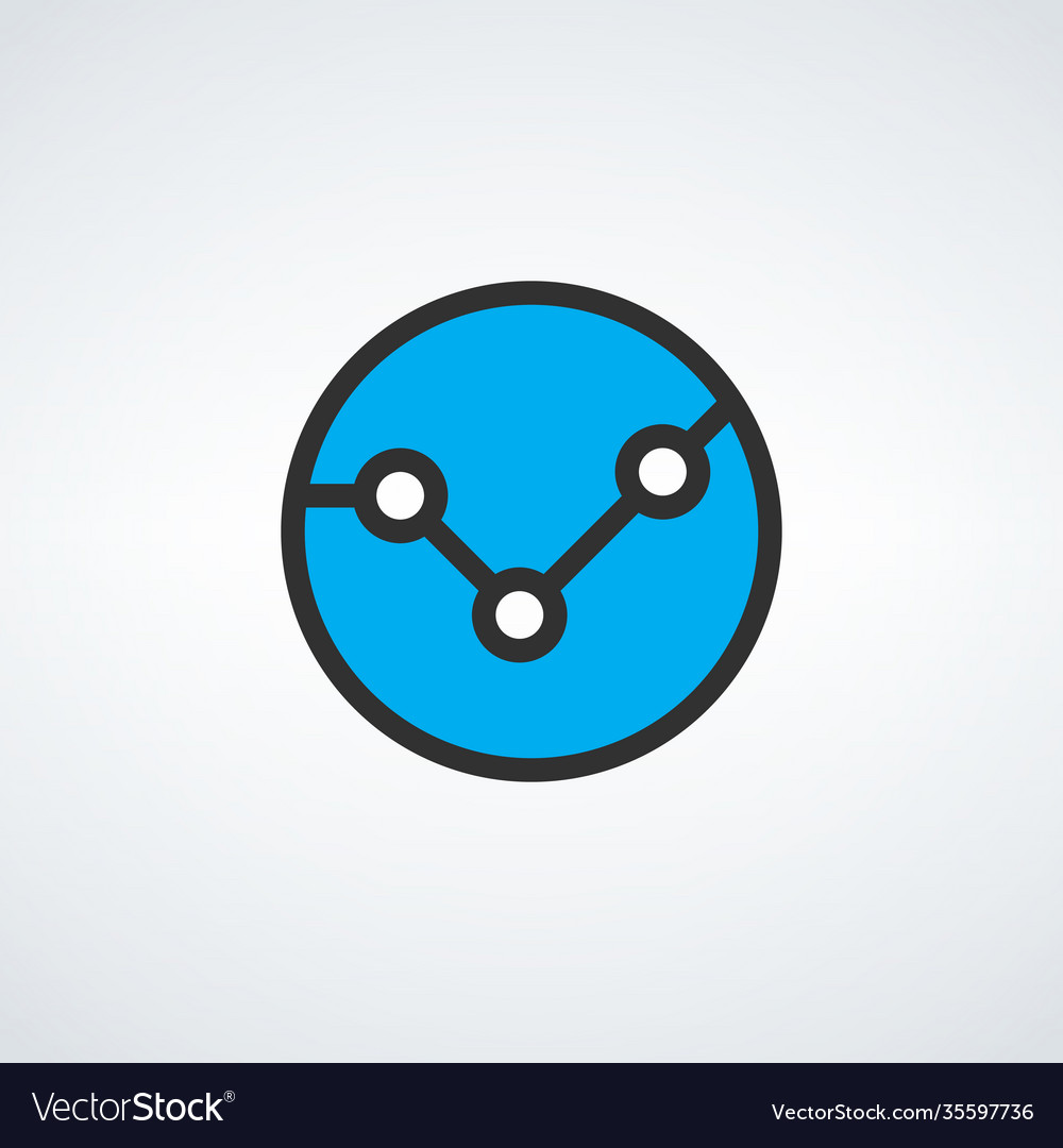Graph icon business analytics chart symbol