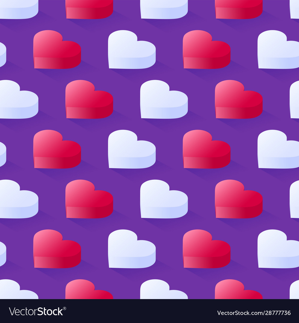 Isometric Heart Pattern