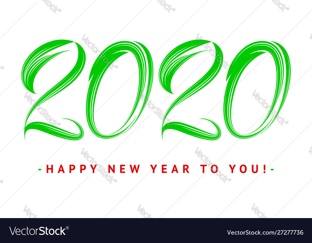 Merry christmas and happy new year greeting card Vector Image