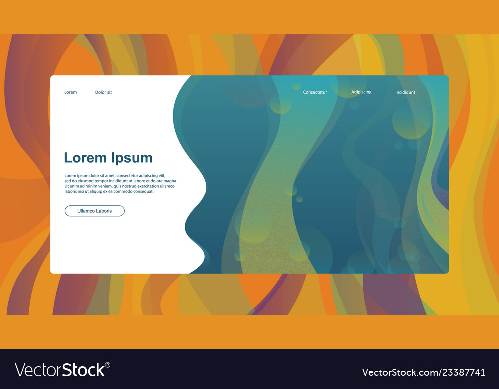Abstract header website or brochure with lorem