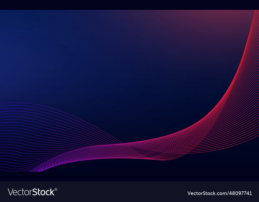 Abstraktes Spektrum Waveabstract Wellenhintergrund