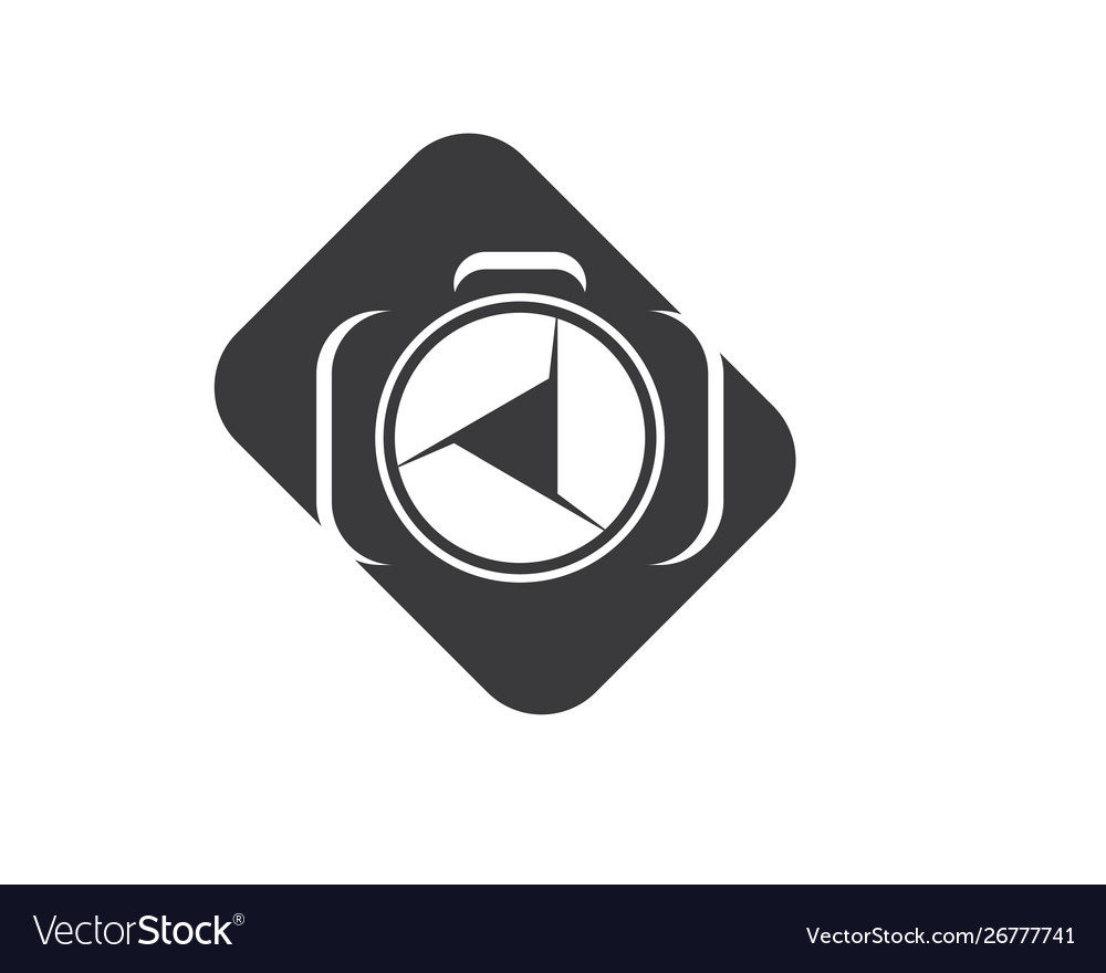 Camera icon design vector image Camera icon design