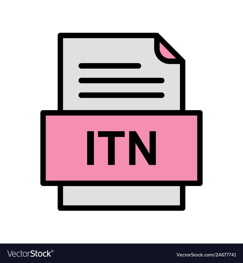 Itn file document icon