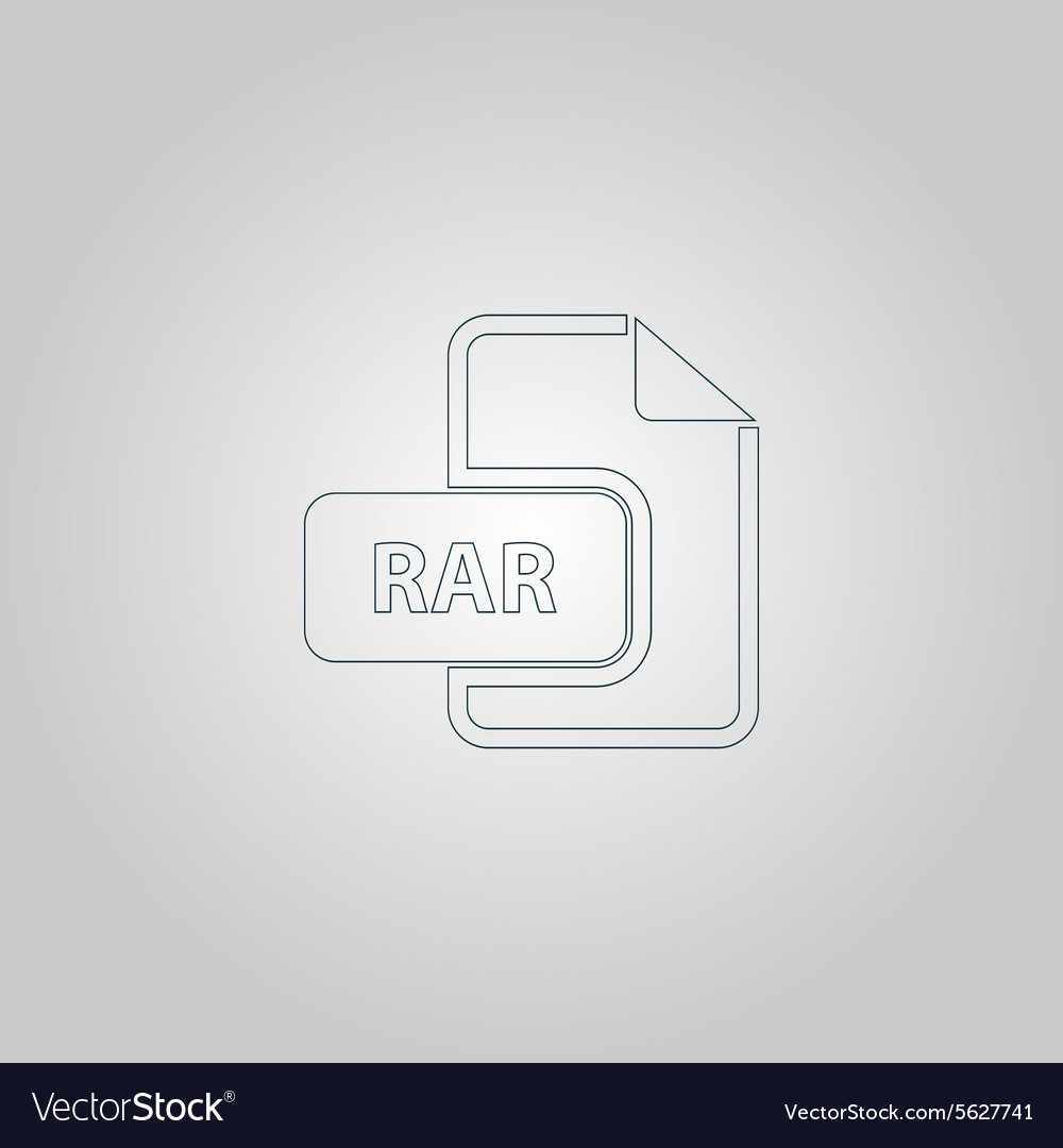 Rar file format icon
