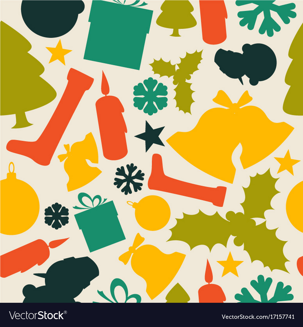 Seamless christmas pattern