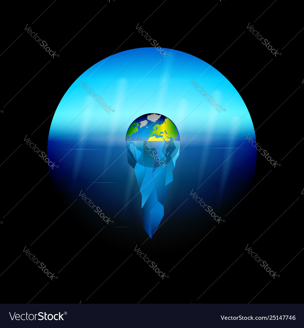 Conceptual on theme global warming