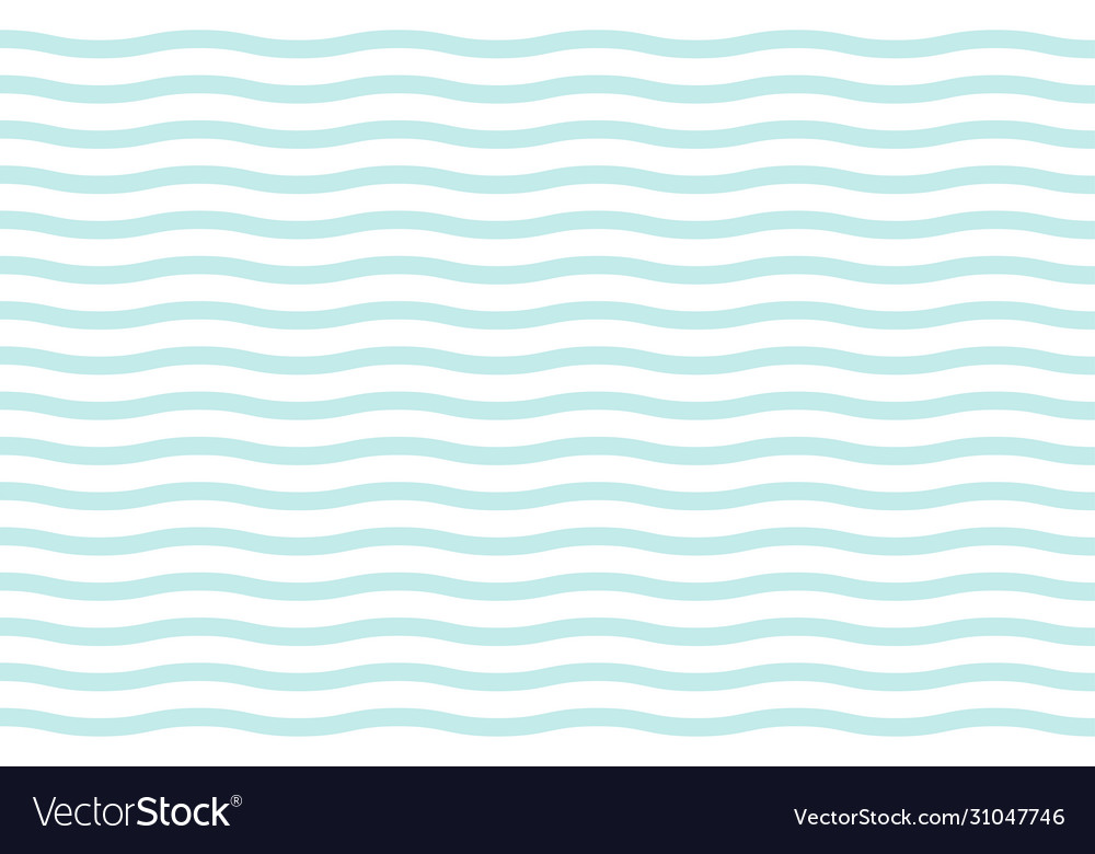 Modern abstract template with blue wave pattern vector image Modern abstract template with blue wave pattern