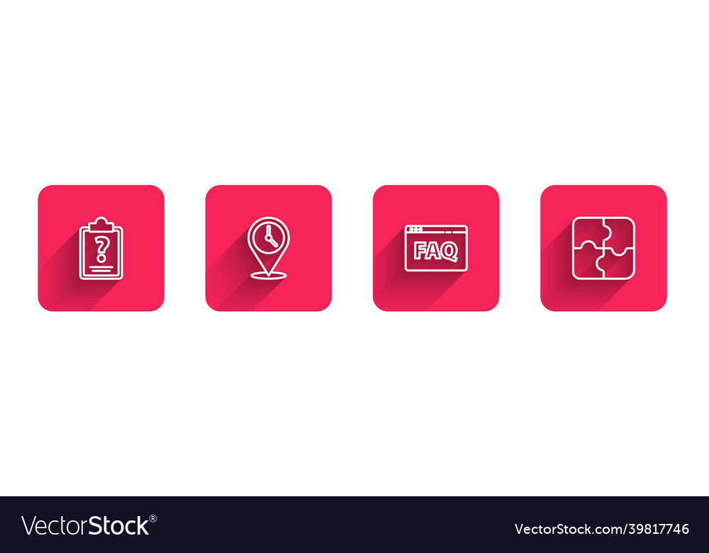 Set line clipboard with question marks location