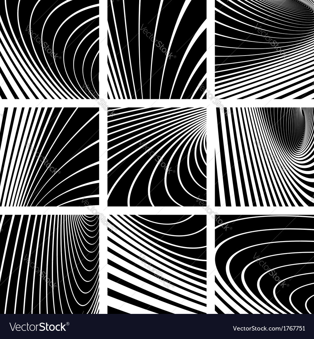 Abstract backgrounds set
