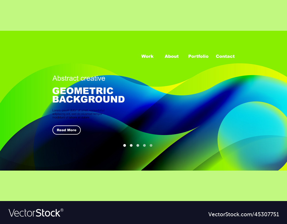 Abstract Fluid Gradient Background