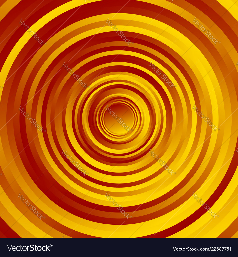 Colorful spirally circle pattern rotating circles