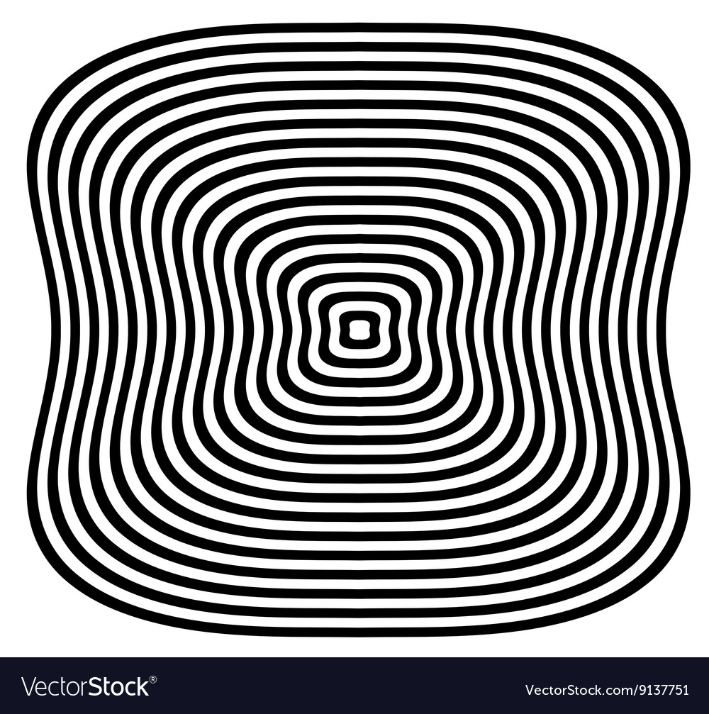 Hypnotic fascinating abstract image Royalty Free Vector