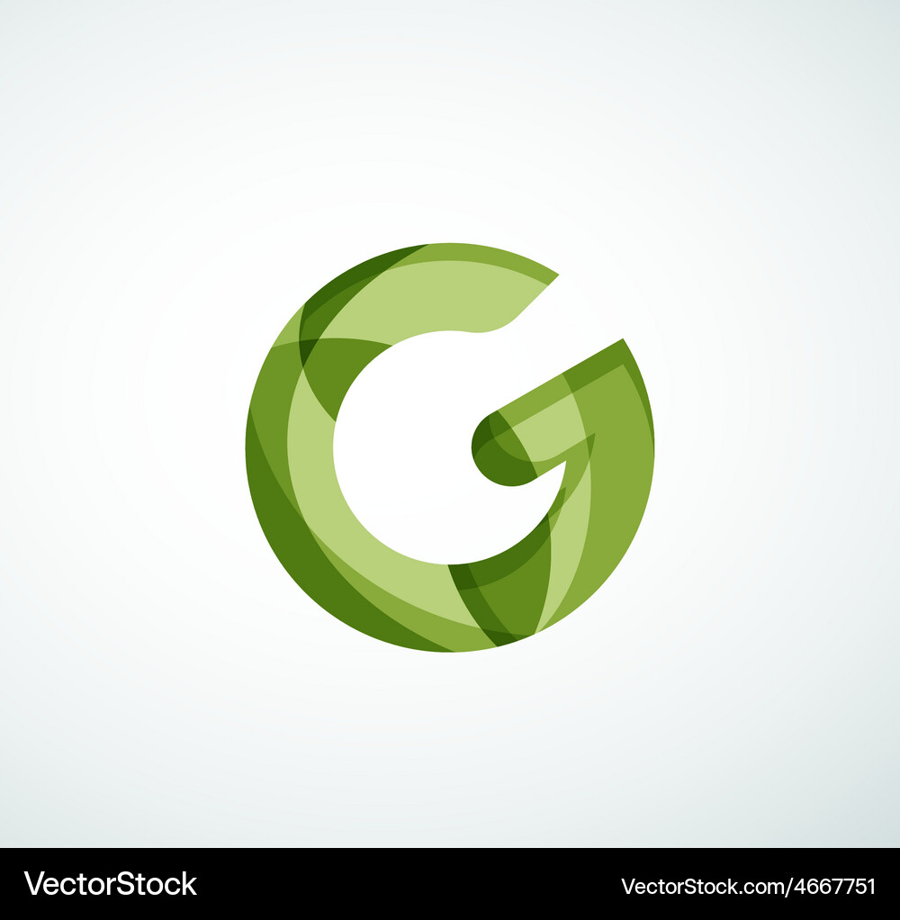 Letter logo Royalty Free Vector Image - VectorStock