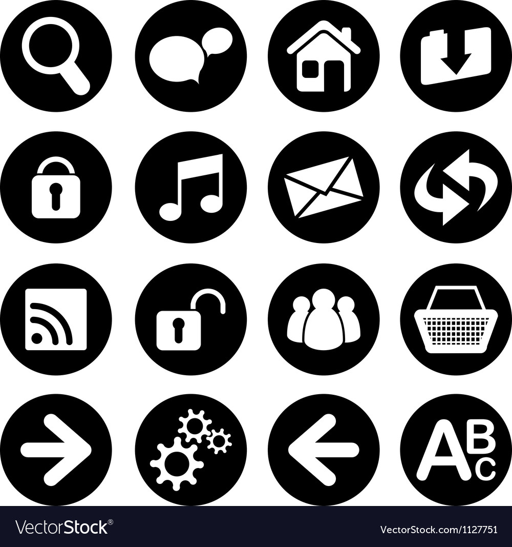 Web icons