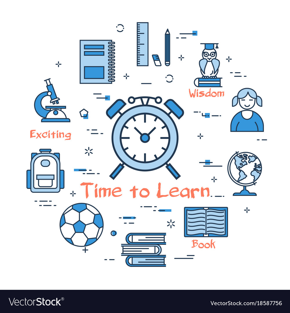 Blue round time to learn concept