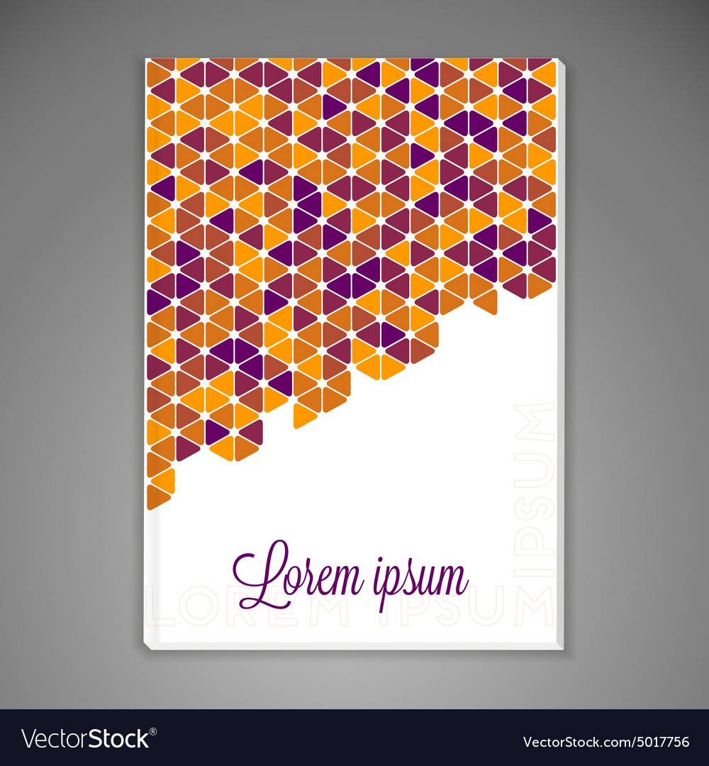 Colorful Triangle Pattern Background