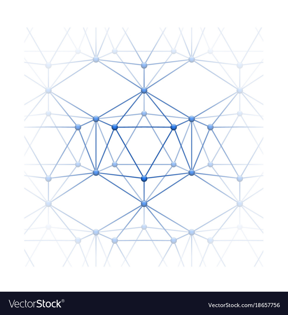 Icosahedron with block connect