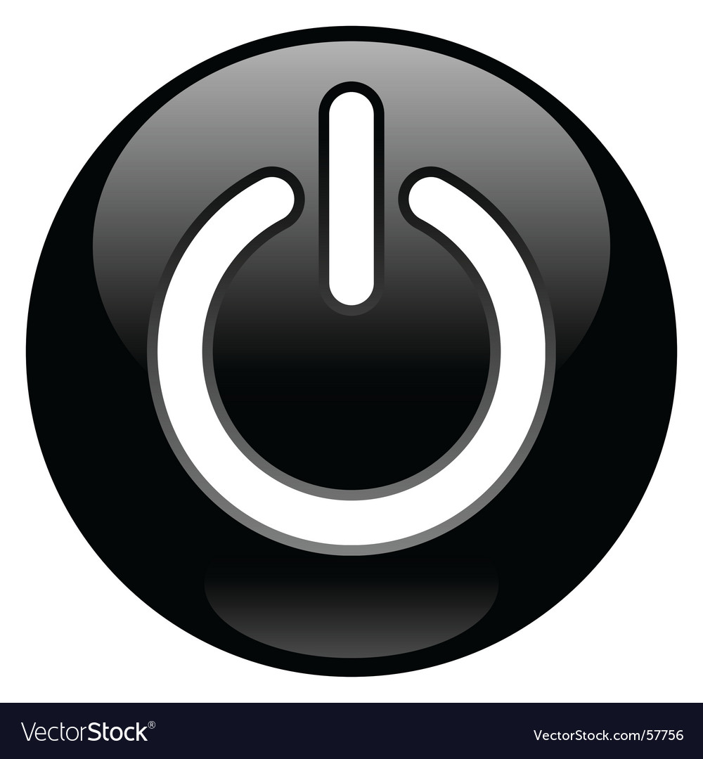 Download Power button Royalty Free Vector Image - VectorStock