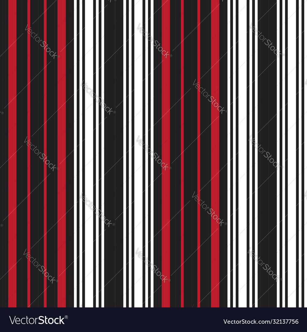 Red stripe seamless pattern background vector image Red stripe seamless pattern background