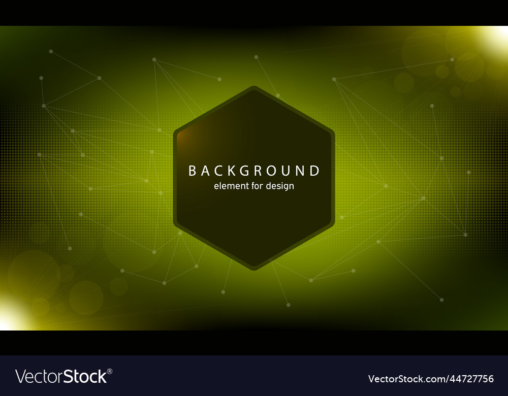 Technology background with abstract waves vector image Technology background with abstract waves