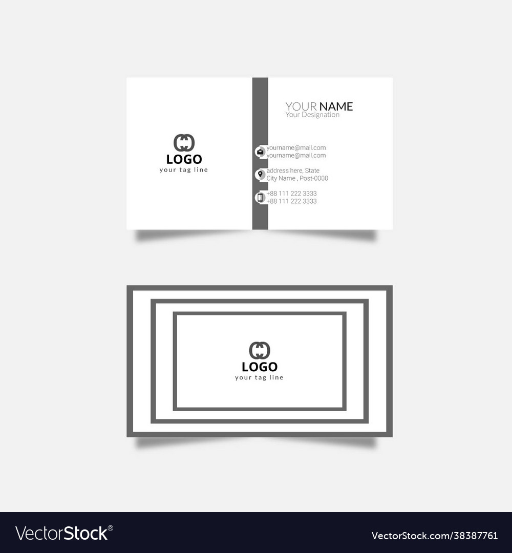 Business web fully layered print ready files cmyk