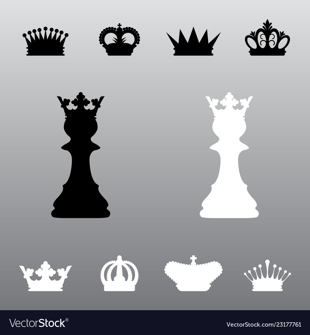 Hidden Potential, Chess Pawn with Crown